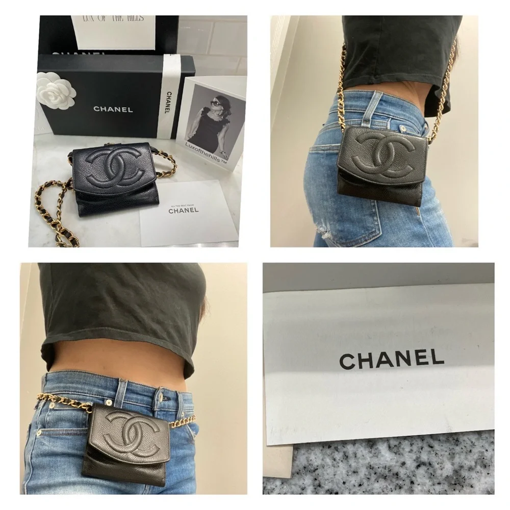 Chanel Caviar CC Mini Bag Boxset